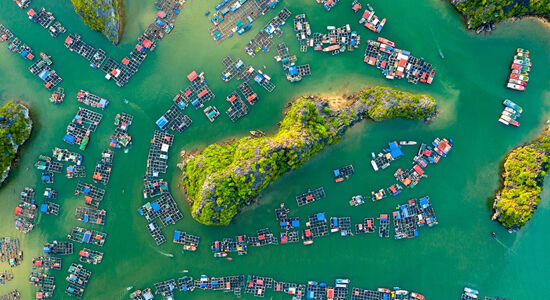 Halong Bay Floating Village Ca